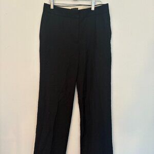 J Crew Collection black wool trousers size 4